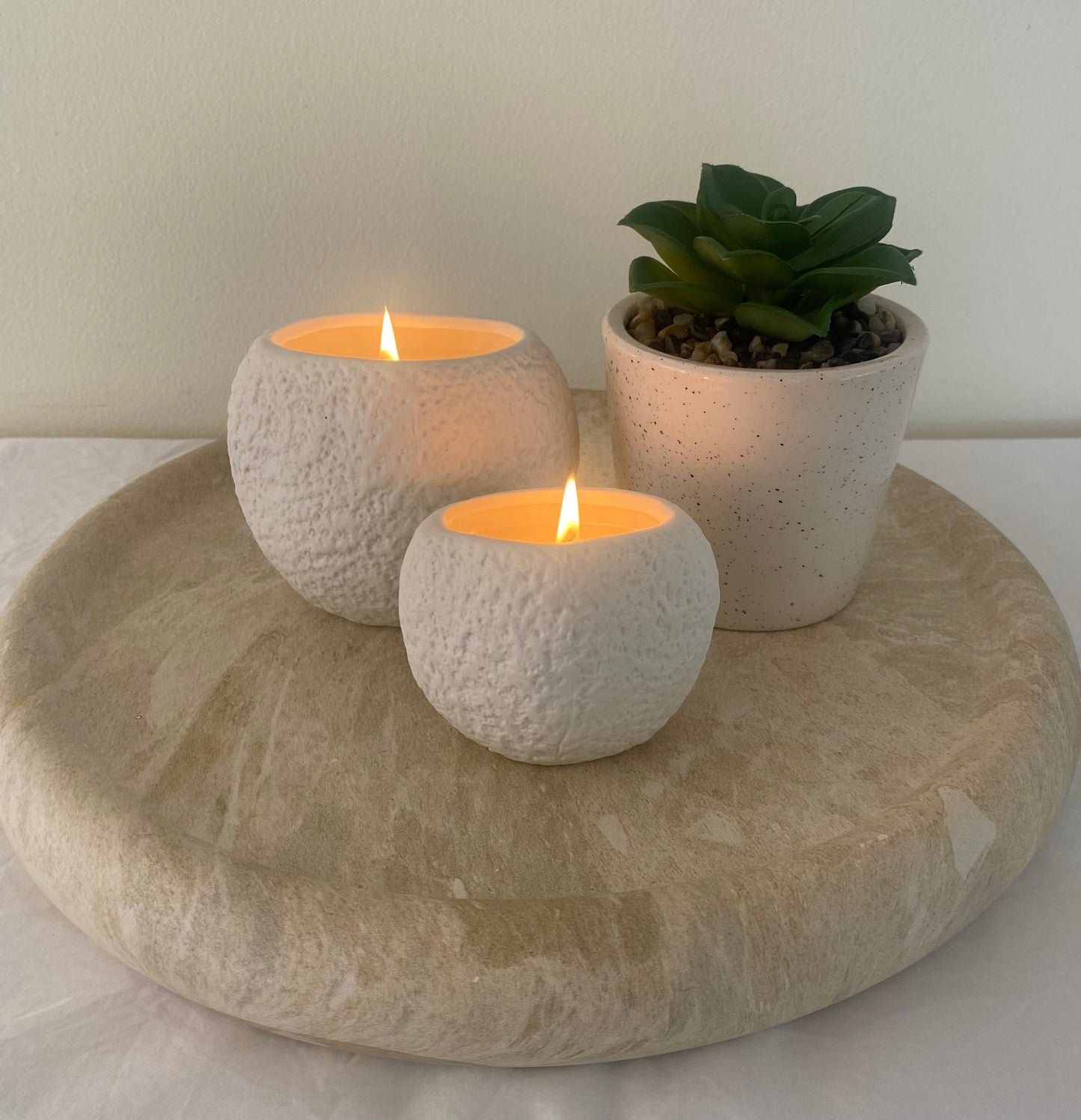 Moon Candles Set Of Two